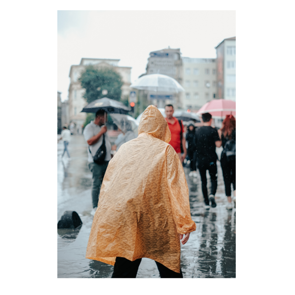 Rainfall in September in London.